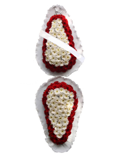 Kırmızı Beyaz Açılış Düğün Nikah Sepeti